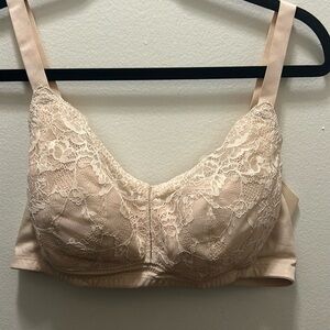 Cotton Cup Full Coverage Lace Bralette
